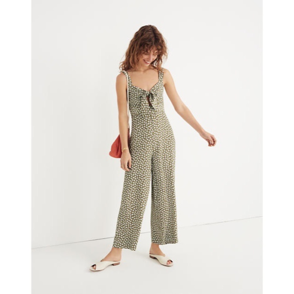 Madewell Plumeria Cutout Jumpsuit